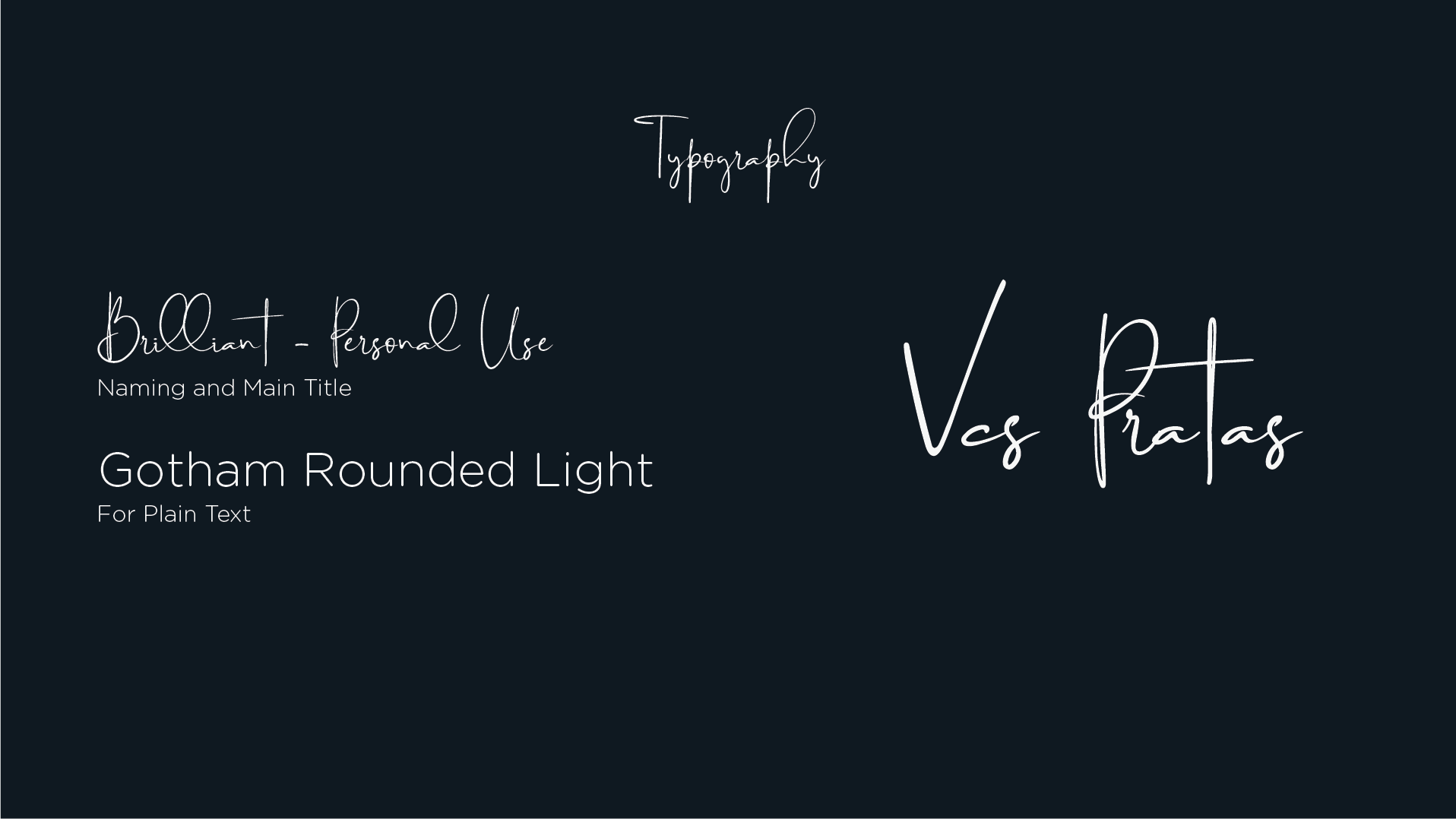 Tipografia - Vcs Pratas