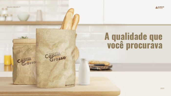 Branding Panificadora Capim Grosso